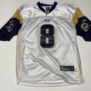 Vintage NFL St Louis Rams Sam Bradford #8 Reebok Sz 52 On-Field Jersey